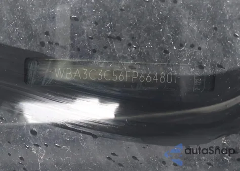 2015 BMW 320I xDrive из США, поврежденный, VIN WBA3C3C56FP664801